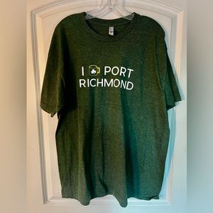 I Love Port Richmond American Apparel T
